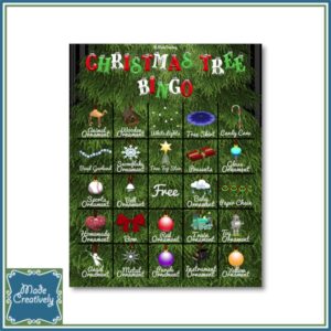 Christmas Tree Bingo