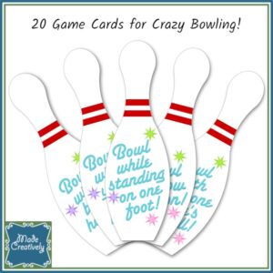 Crazy Bowling Cards