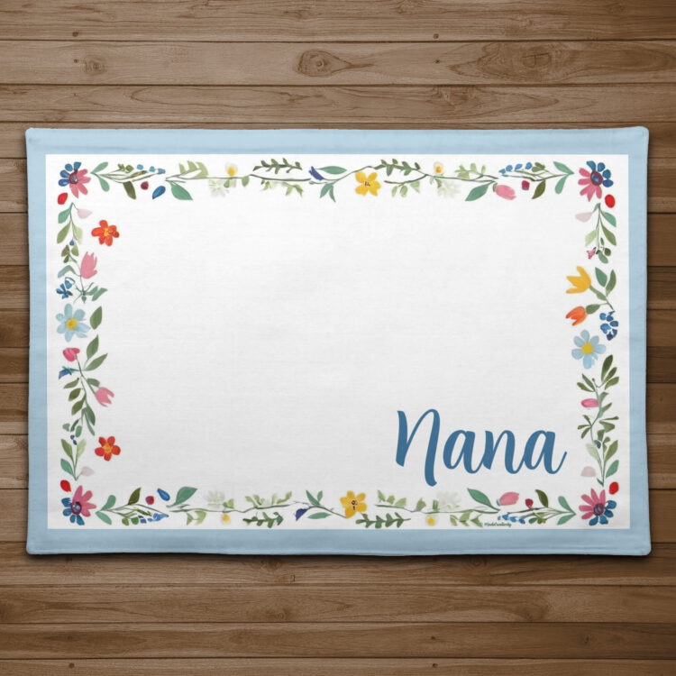 Elegant Floral Placemat - Image 2