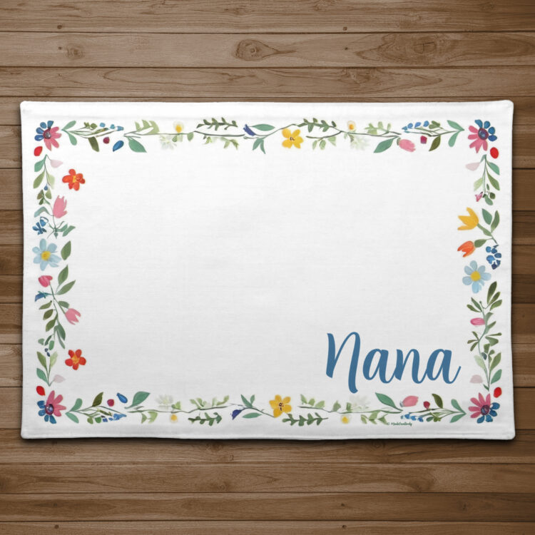 Elegant Floral Placemat - Image 3