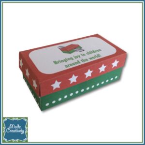 Shoebox Packing Party Mini Shoebox