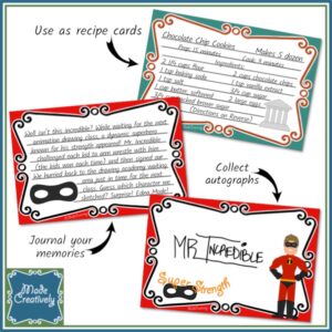 Park Journal Cards - Set 4