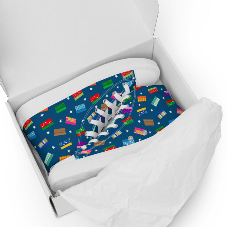 Shoebox Star High-Top Sneakers - Image 2