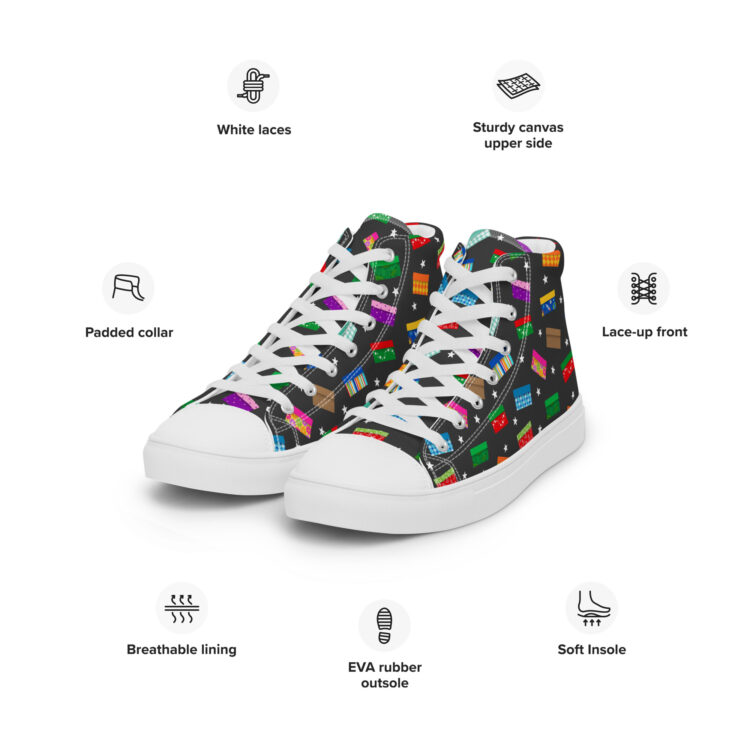 Shoebox Star High-Top Sneakers - Image 3