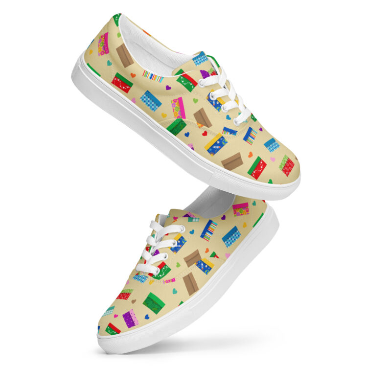 Shoebox Love Canvas Sneakers - Image 4