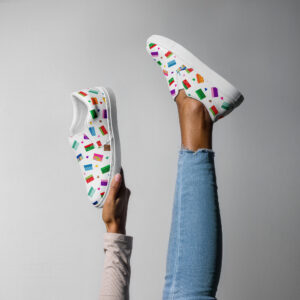 Shoebox Love Slip-On Canvas Shoes