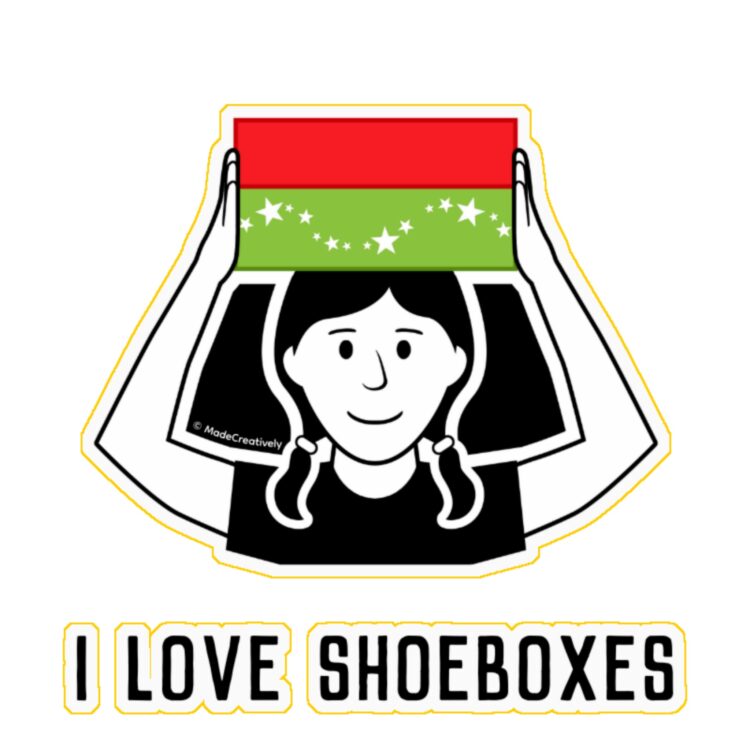 Shoebox Family Vinyl Car Window Sticker - Girl - Image 2