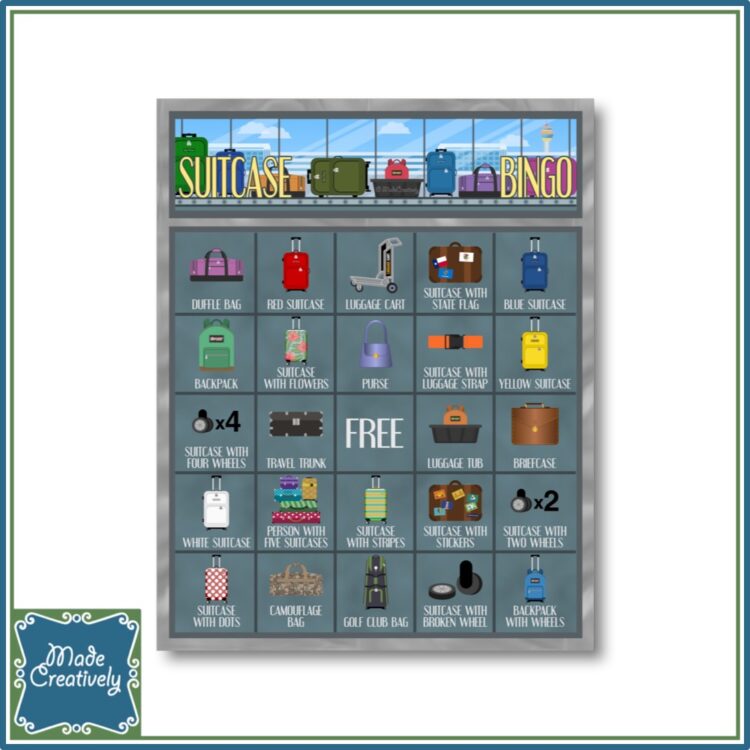 Suitcase Bingo