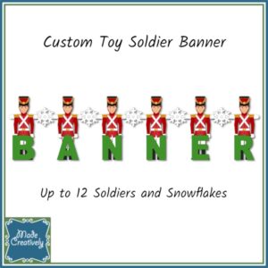 Toy Soldier Banner