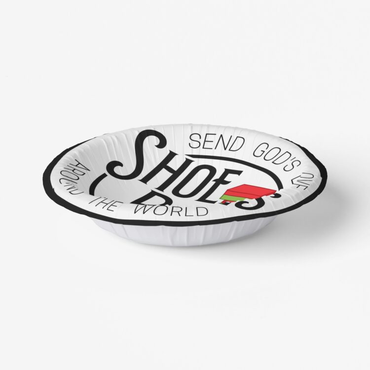 Vintage Shoebox Party Paper Plate - Image 4
