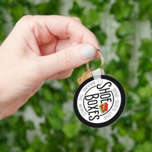 Vintage Shoebox Party Keychain