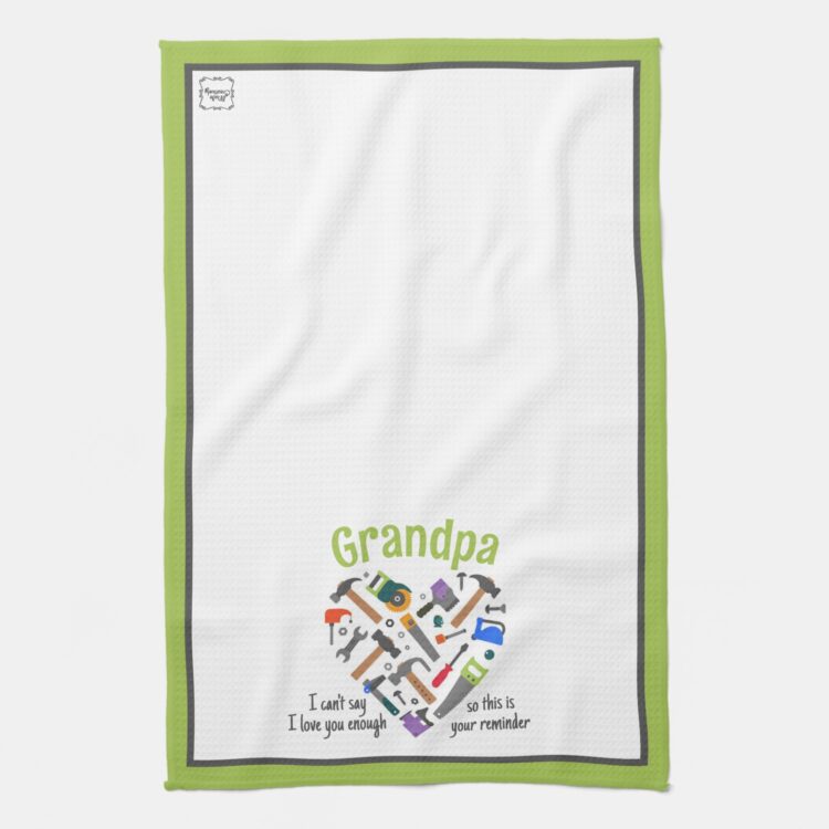 Love You Reminder Kitchen Towel - Tools - Image 4