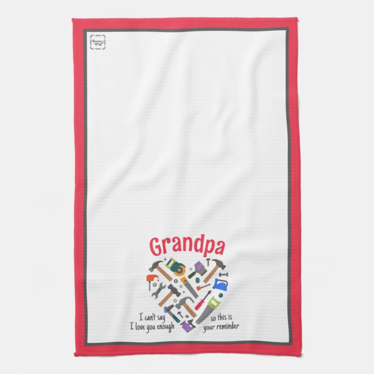 Love You Reminder Kitchen Towel - Tools - Image 2