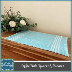 Reversible Coffee Table Runner / Square