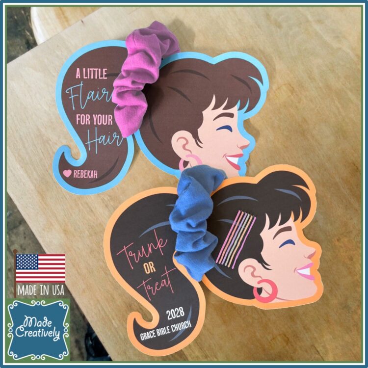 Girl's Hairdo Accessory Cards