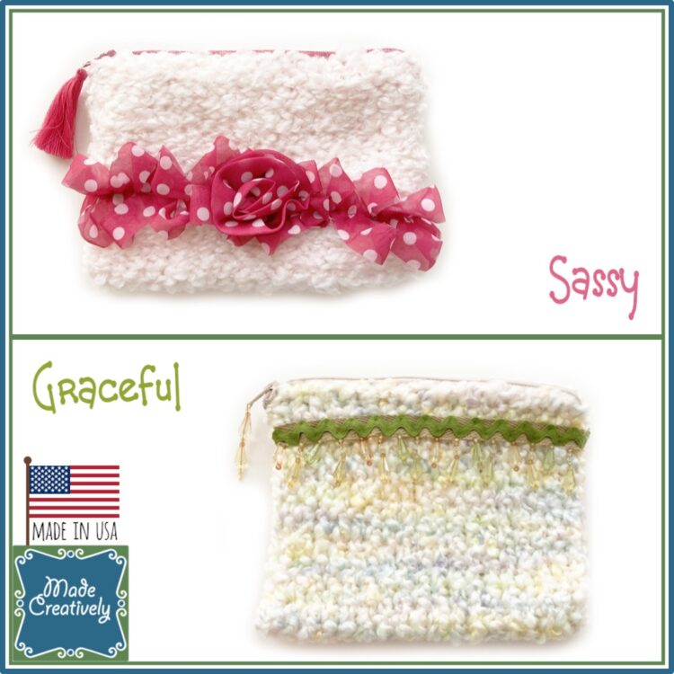 Knitted Pouch / Clutch Purse - Image 7