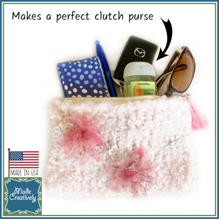 Knitted Pouch / Clutch Purse - Image 6