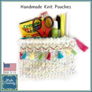 Knitted Pouch / Clutch Purse