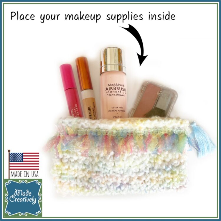 Knitted Pouch / Clutch Purse - Image 2