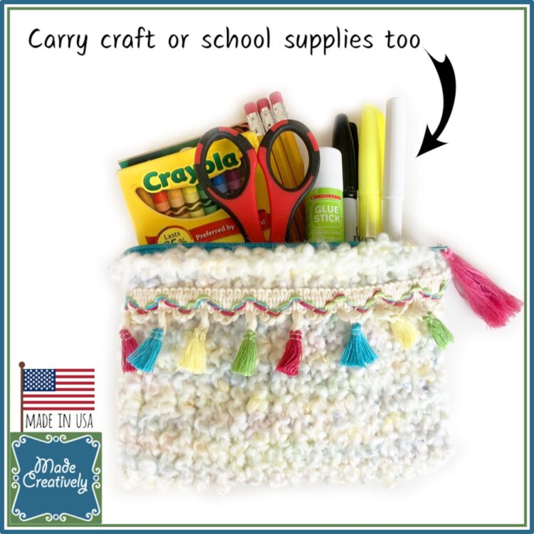 Knitted Pouch / Clutch Purse - Image 4