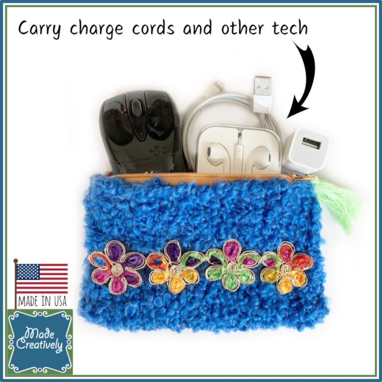 Knitted Pouch / Clutch Purse - Image 3