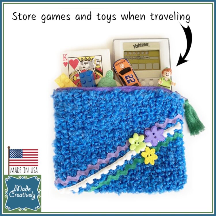 Knitted Pouch / Clutch Purse - Image 5