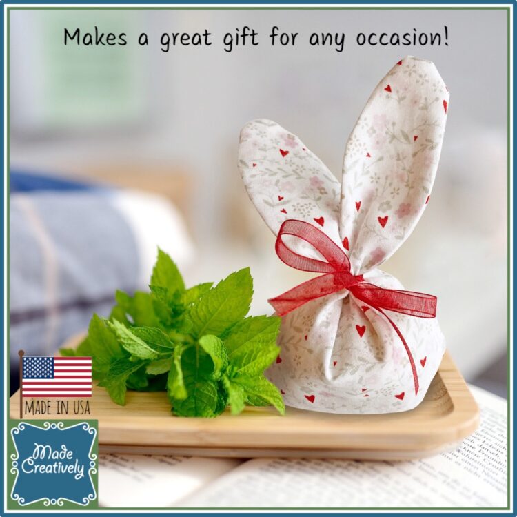Aromatherapy Bunny Sachet - Infused with Essential Oils - Image 3