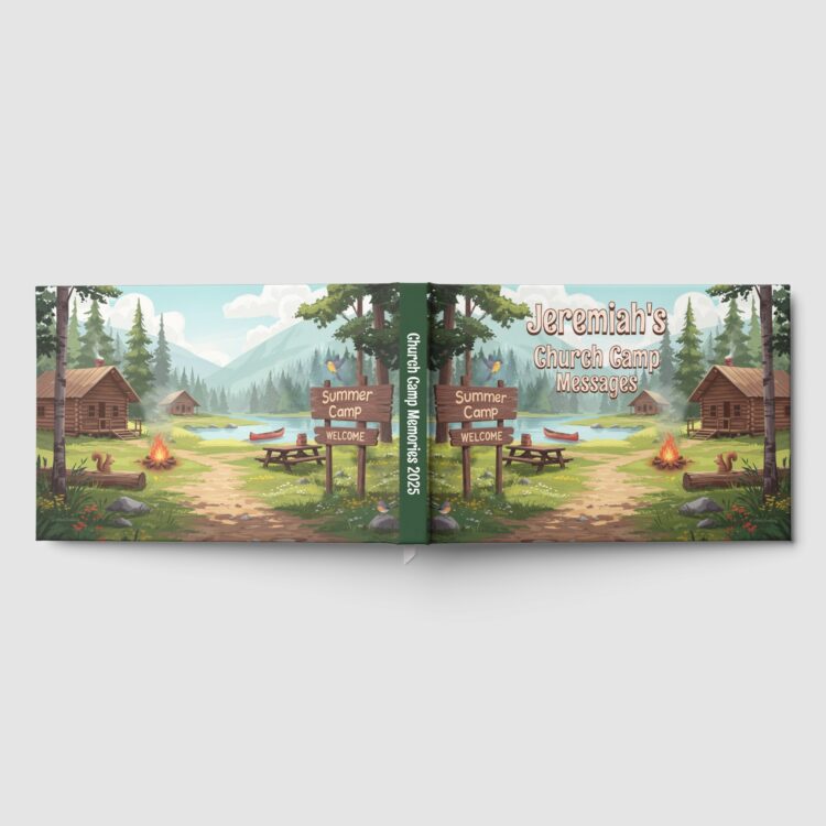 Church Camp Foil Memory Book - Image 4