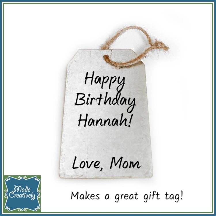 Farmhouse & Floral Metal Tags - Image 2