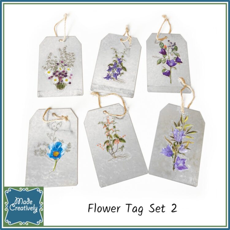 Farmhouse & Floral Metal Tags - Image 9