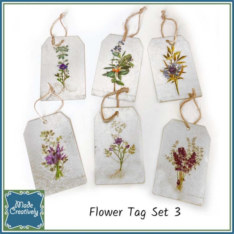 Farmhouse & Floral Metal Tags - Image 10