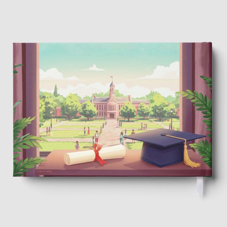 Graduation Foil Memory Book - Image 5