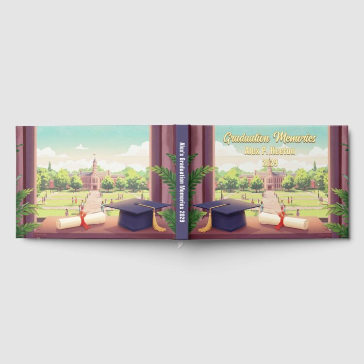 Graduation Foil Memory Book - Image 4