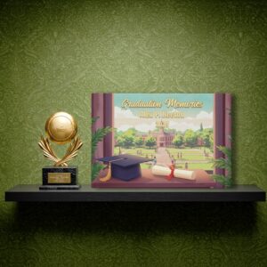 Graduation Foil Memory Book