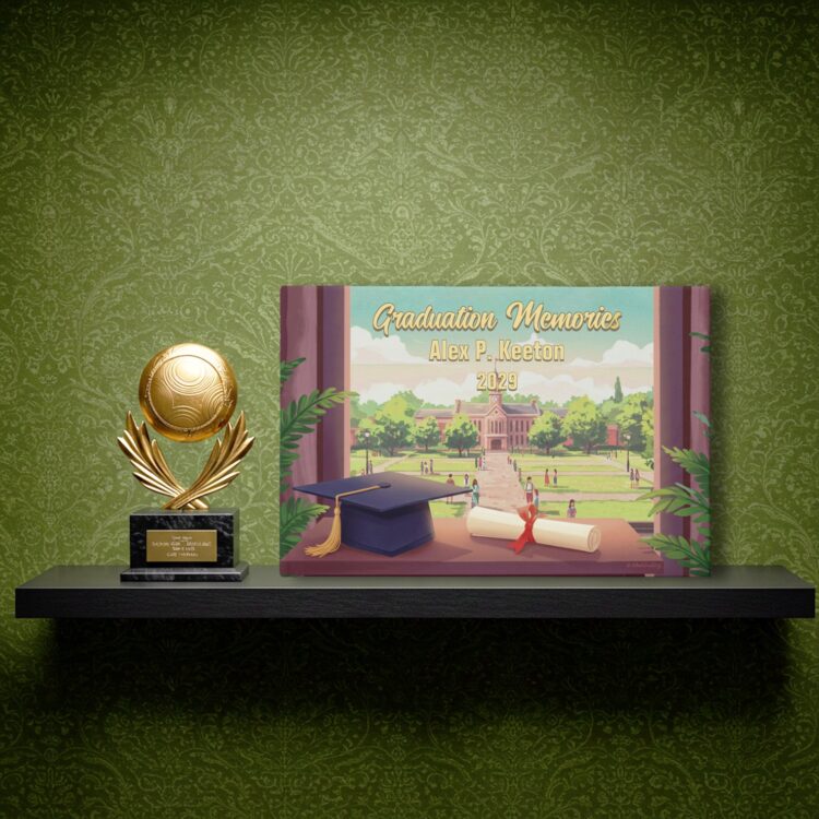 Graduation Foil Memory Book