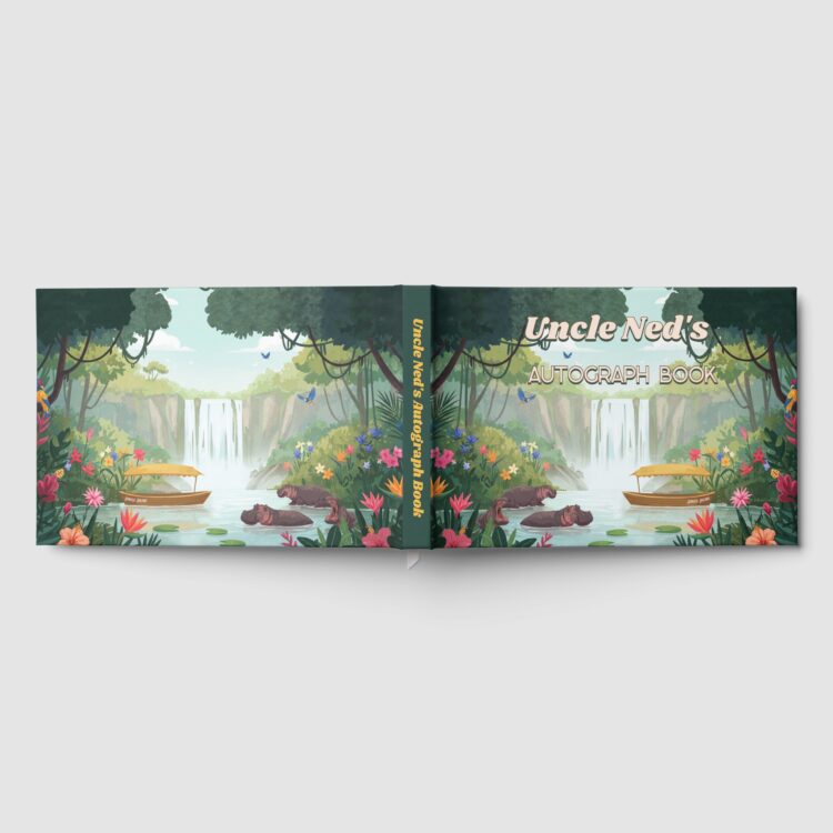 Jungle Riverboat Foil Autograph Book - Image 4