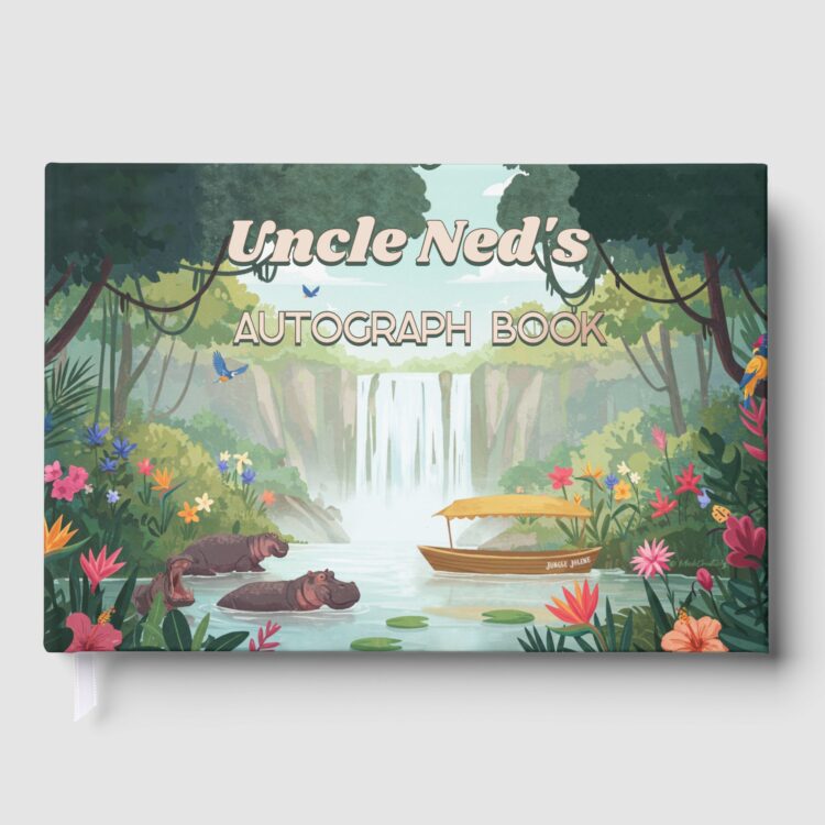 Jungle Riverboat Foil Autograph Book - Image 3