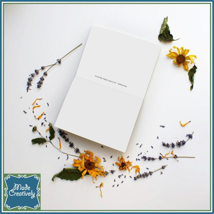 'Living Water'color Greeting Cards: Shoebox Kids - Image 2