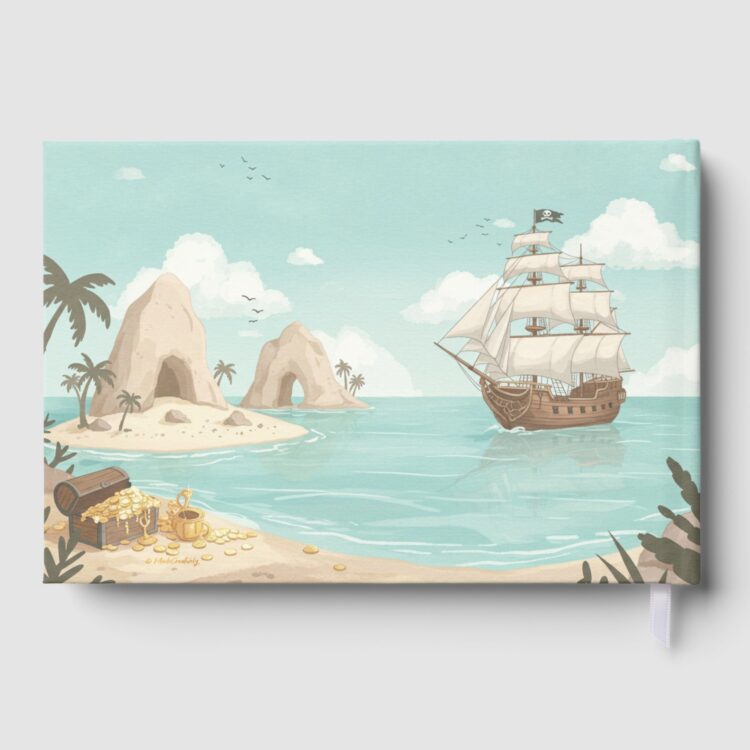 Pirate Adventure Foil Autograph Book - Image 5