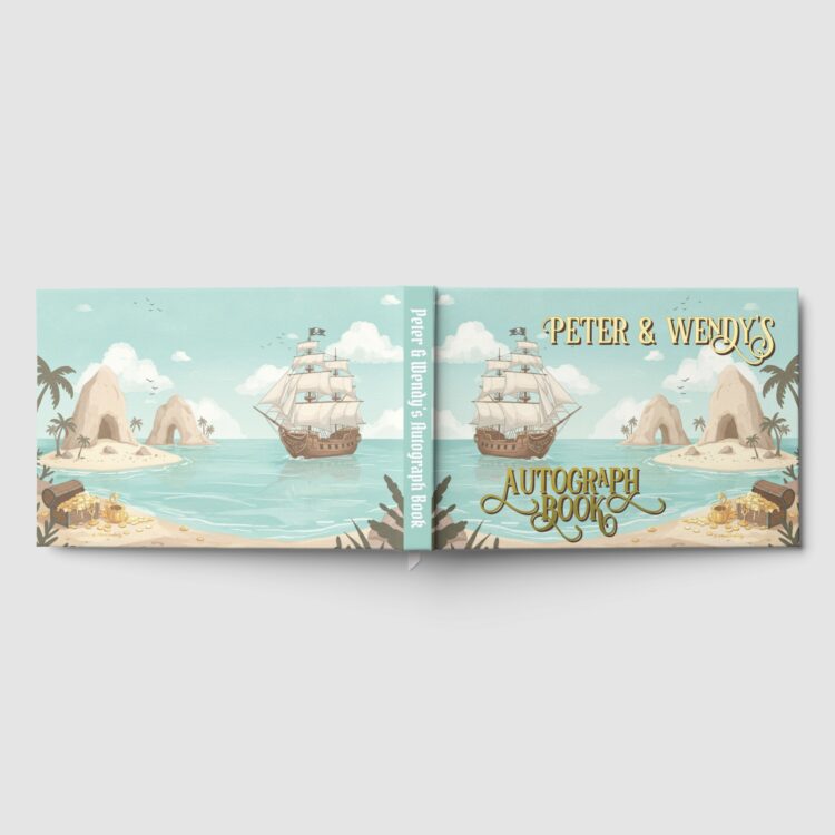 Pirate Adventure Foil Autograph Book - Image 4