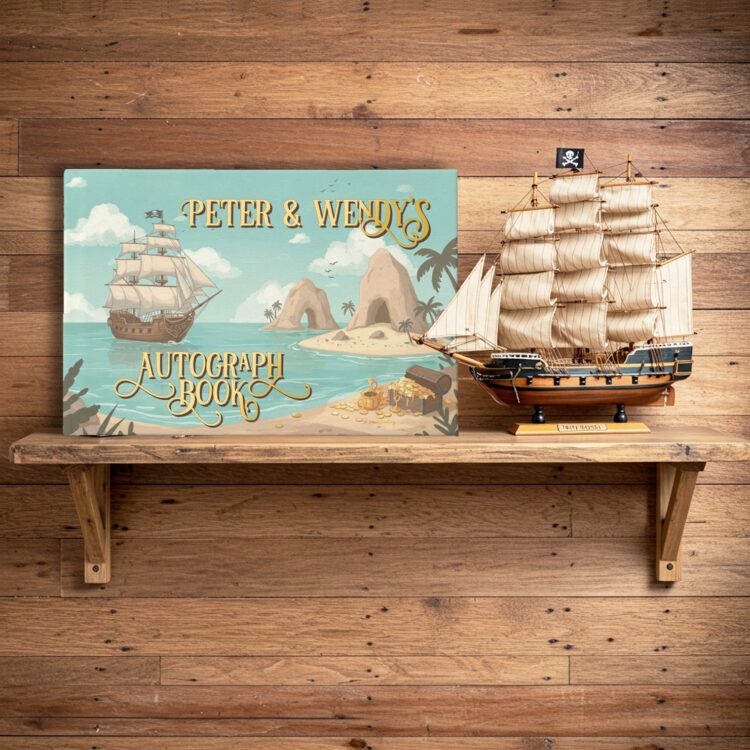 Pirate Adventure Foil Autograph Book
