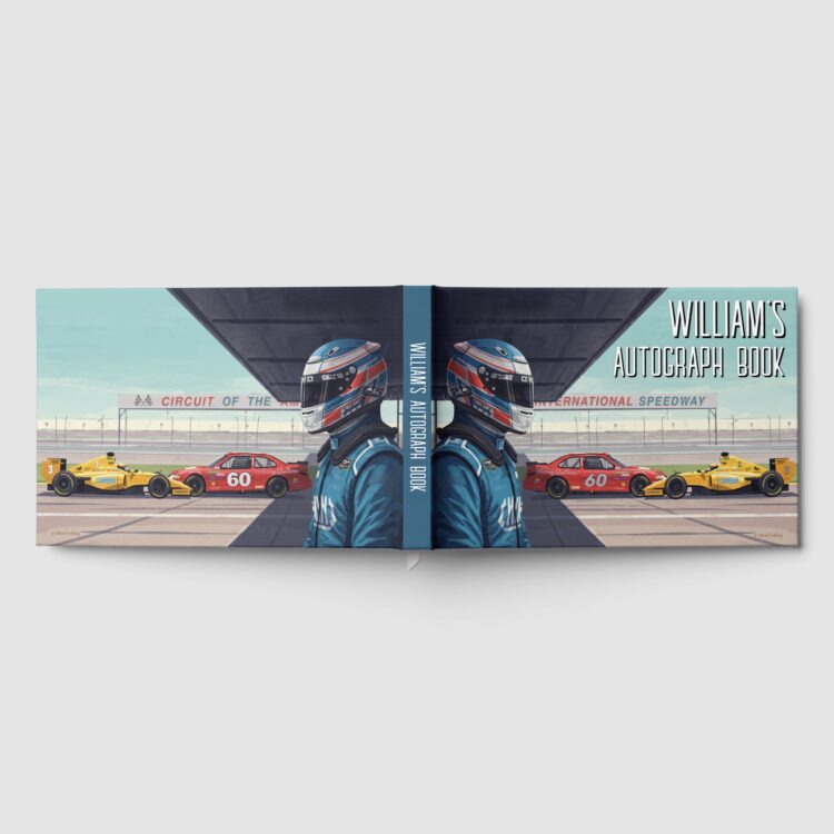 Super Speedway Foil Autograph Book - Image 4