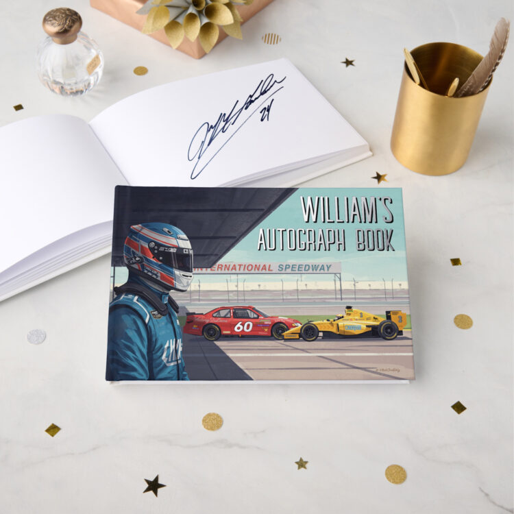 Super Speedway Foil Autograph Book - Image 2
