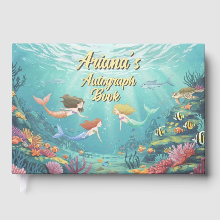 Under the Sea Foil Autograph Book - Image 3