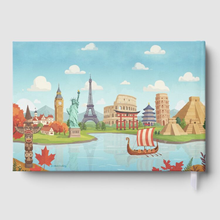 World Pavilions Foil Autograph Book - Image 5