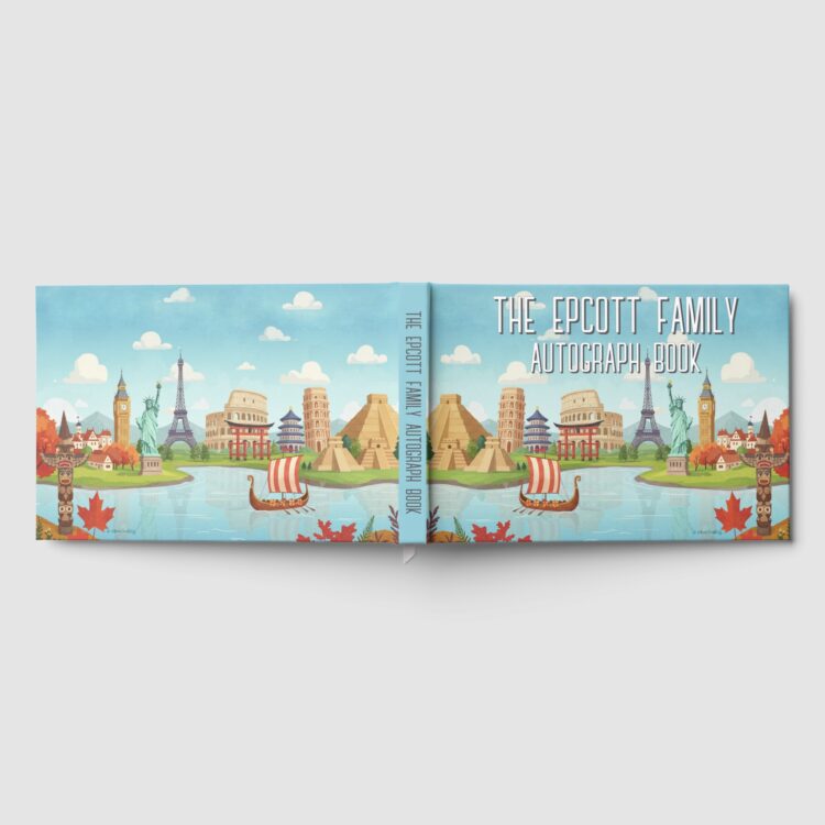 World Pavilions Foil Autograph Book - Image 4