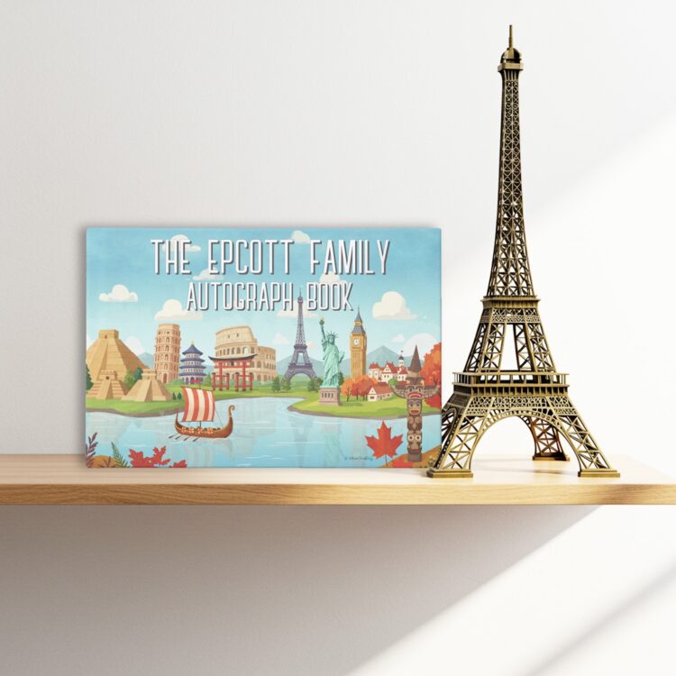 World Pavilions Foil Autograph Book