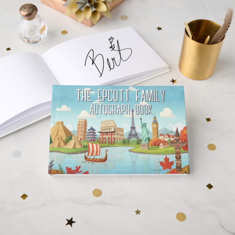 World Pavilions Foil Autograph Book - Image 2