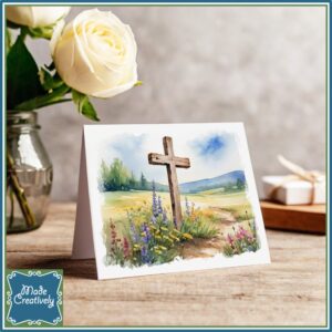 'Living Water'color Greeting Cards: Hymns