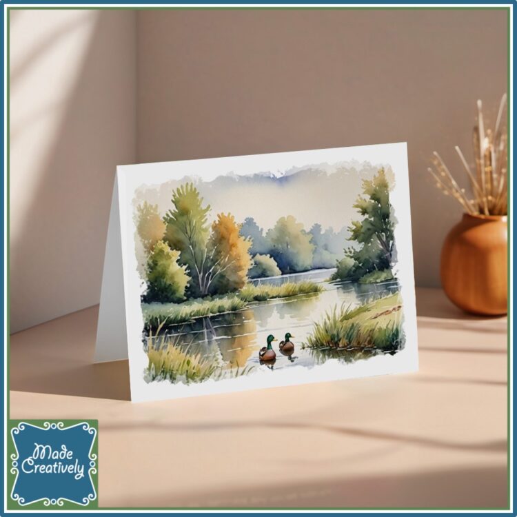 'Living Water'color Greeting Cards: Hymns - Image 9